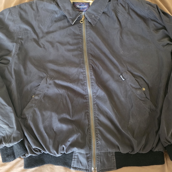 Faconnable Vintage Zip Jacket Men’s L Soft Cotton Lined Water Resistant - Picture 5 of 12